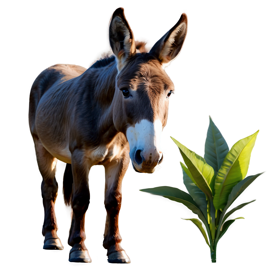 Mule In Nature Scene Png 06292024