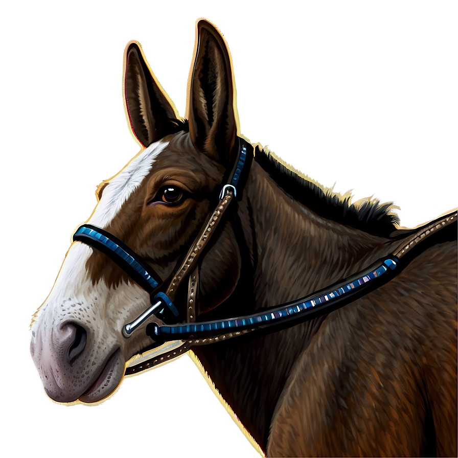 Mule With Saddle Png Mgm