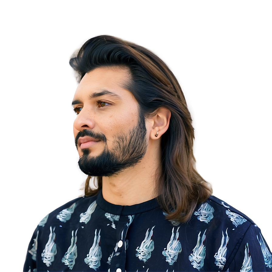 Mullet Shape Design Png 19