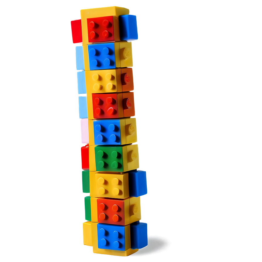 Multi-color Lego Brick Composition Png Kqt70