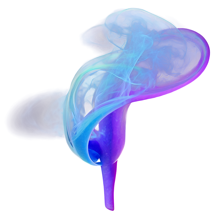 Multi-color Smoke Swirl Png Lco