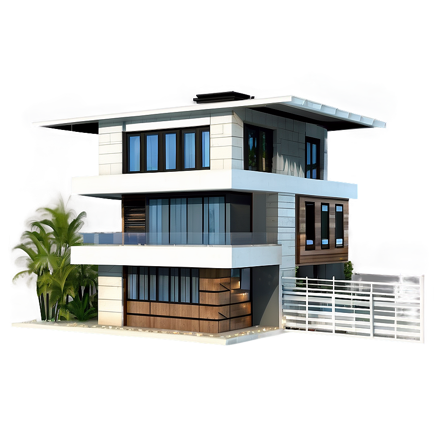 Multi-level Modern House Designs Png Soi15