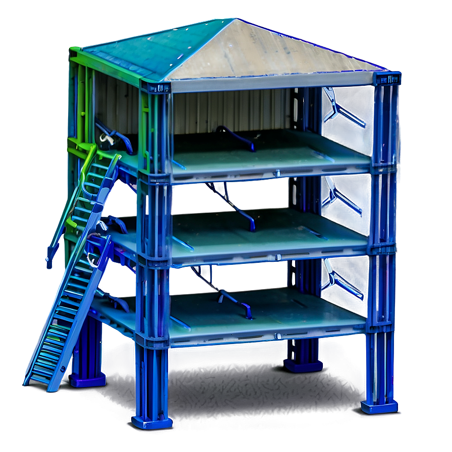 Multi-level Warehouse Structures Png 06122024