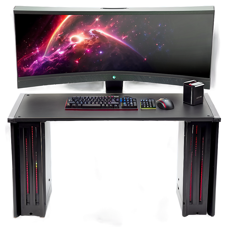 Multi-monitor Gaming Desk Png 06212024