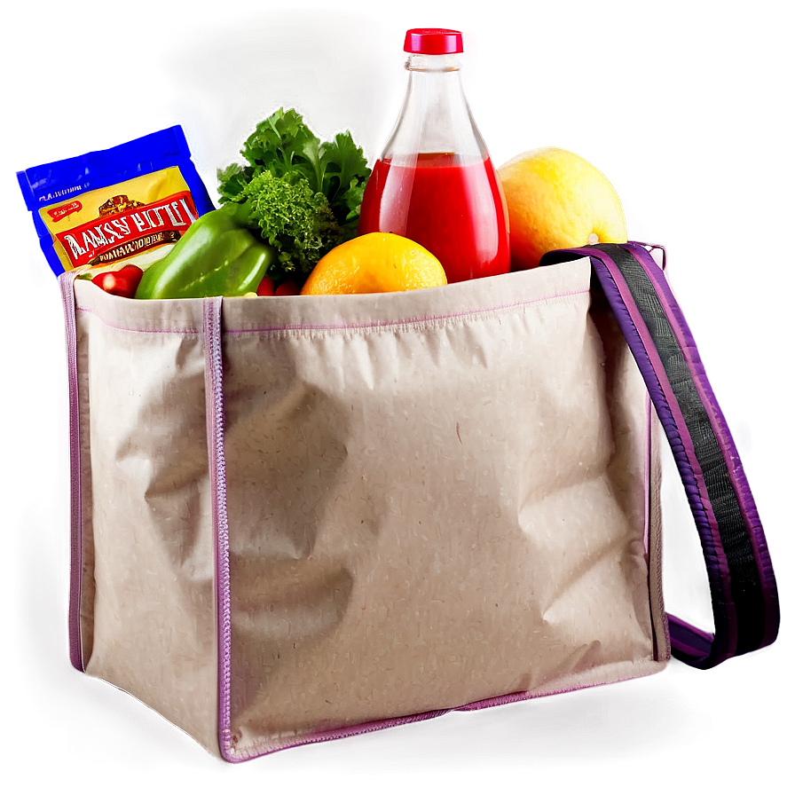 Multi-pocket Grocery Bag Png Drd7