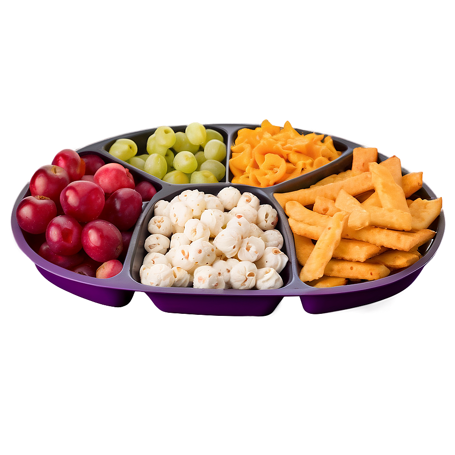 Multi-sectional Snack Trays Png Xmw29