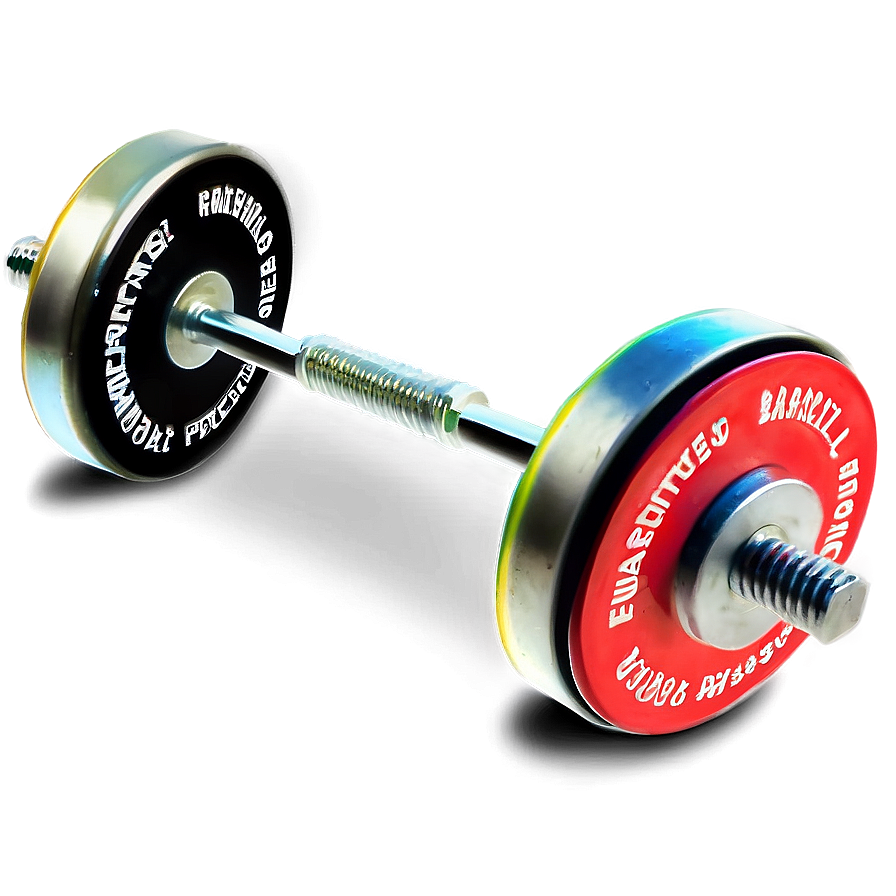 Multi-weight Barbell Png Apr33