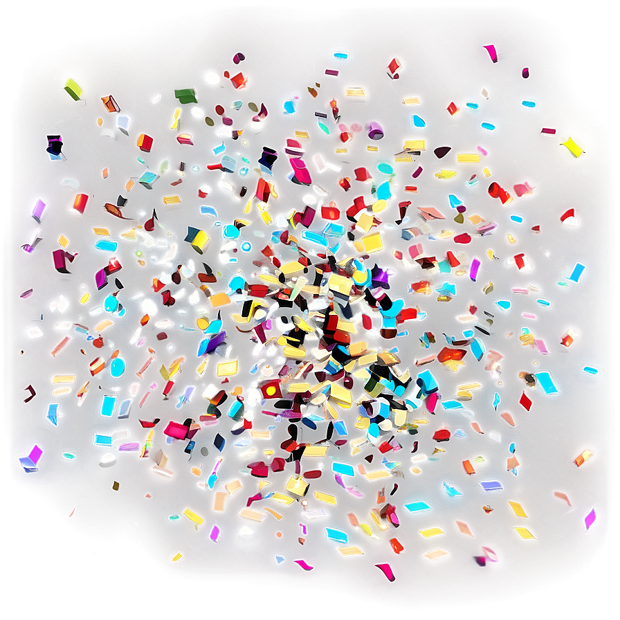 Multicolor Confetti Celebration Png Buy