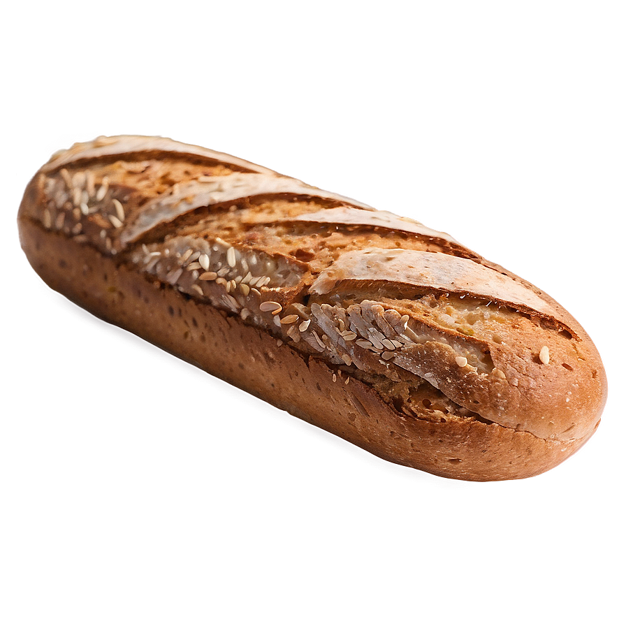 Multigrain Baguette Png 05252024