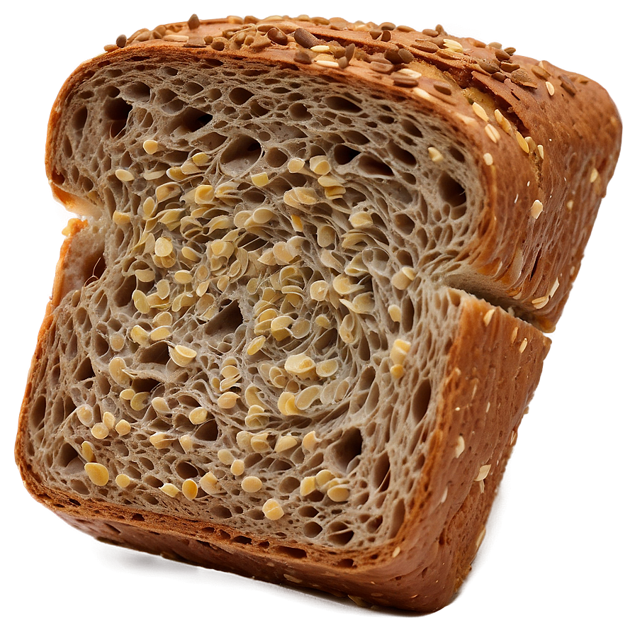 Multigrain Bread Slice Png Tcp21