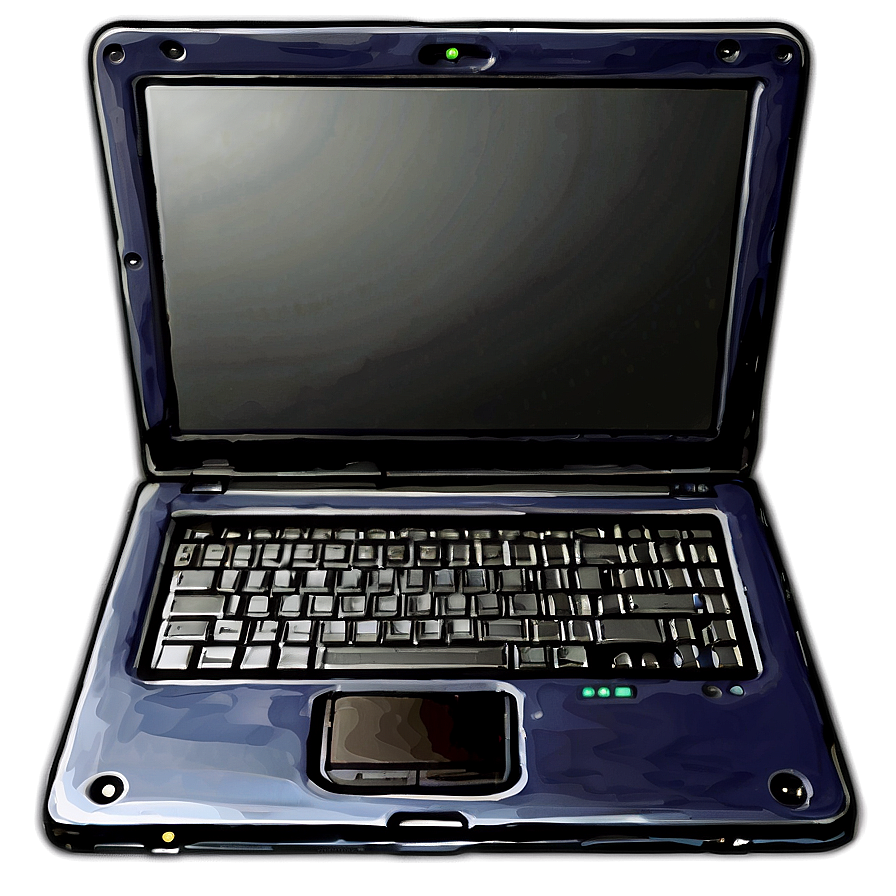 Multimedia Laptop Sketch Png Cvq64