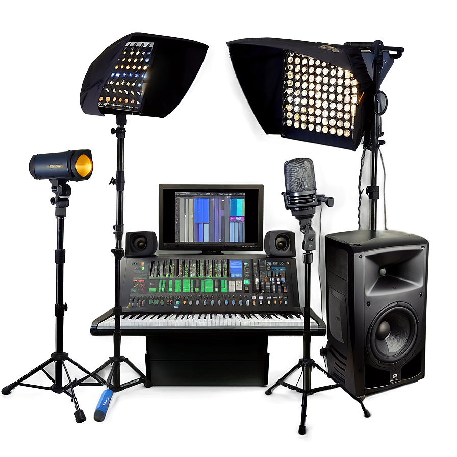 Multimedia Studio Equipment Png 06252024