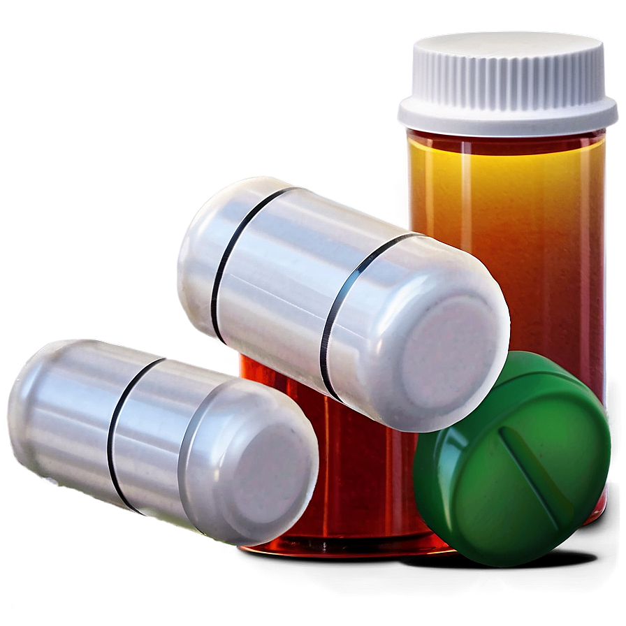 Multiple Pill Bottles Png 05252024