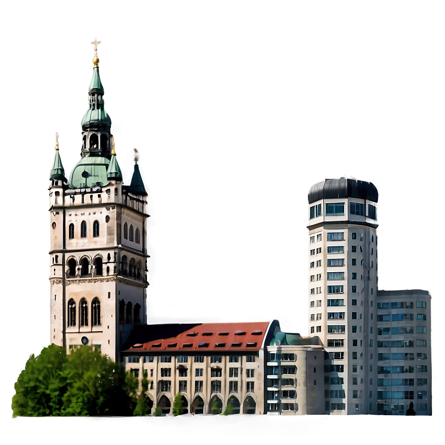 Munich Skyline Png 22