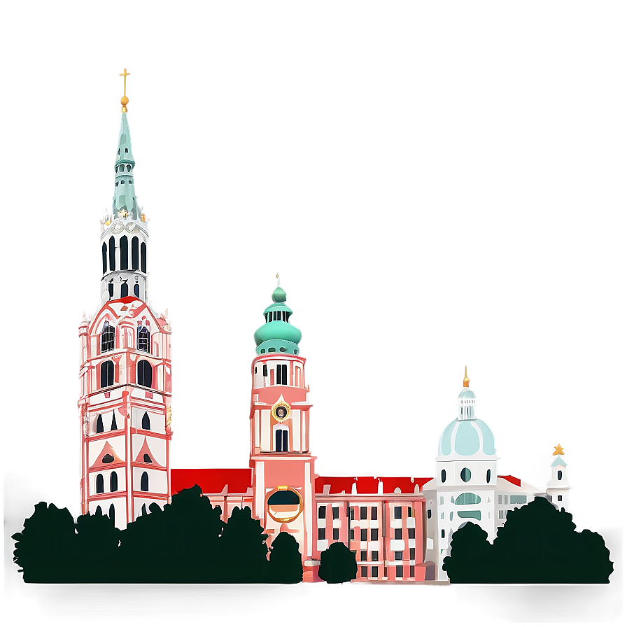 Munich Skyline Png 80