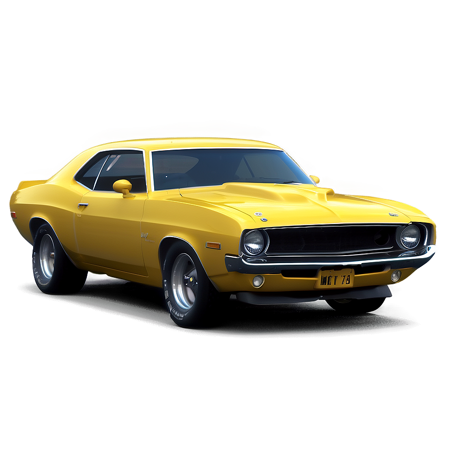 Muscle Car Drag Racing Scene Png 8