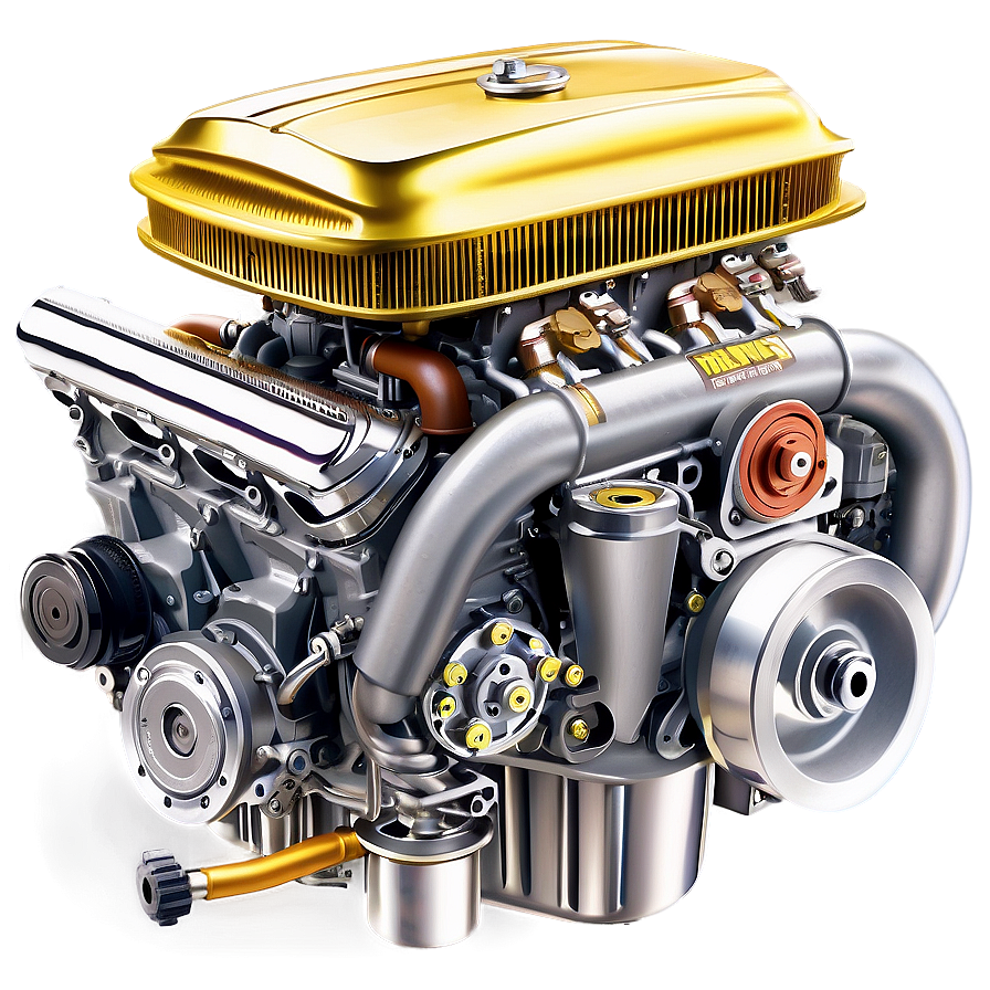 Muscle Car Engine Specification Png 85