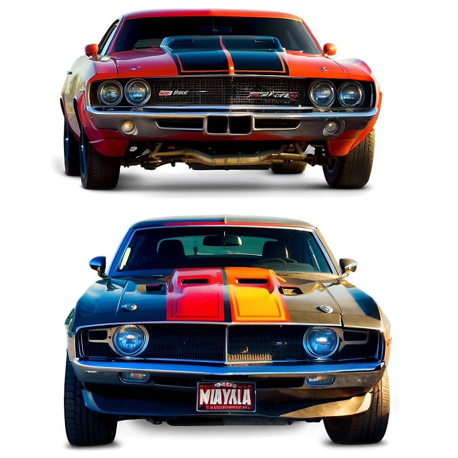 Muscle Car Showdown Png Eug53