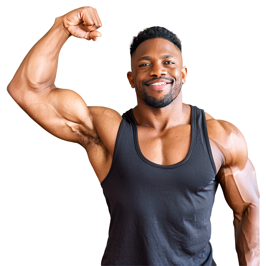 Muscle Power Arm Flex Png Mom