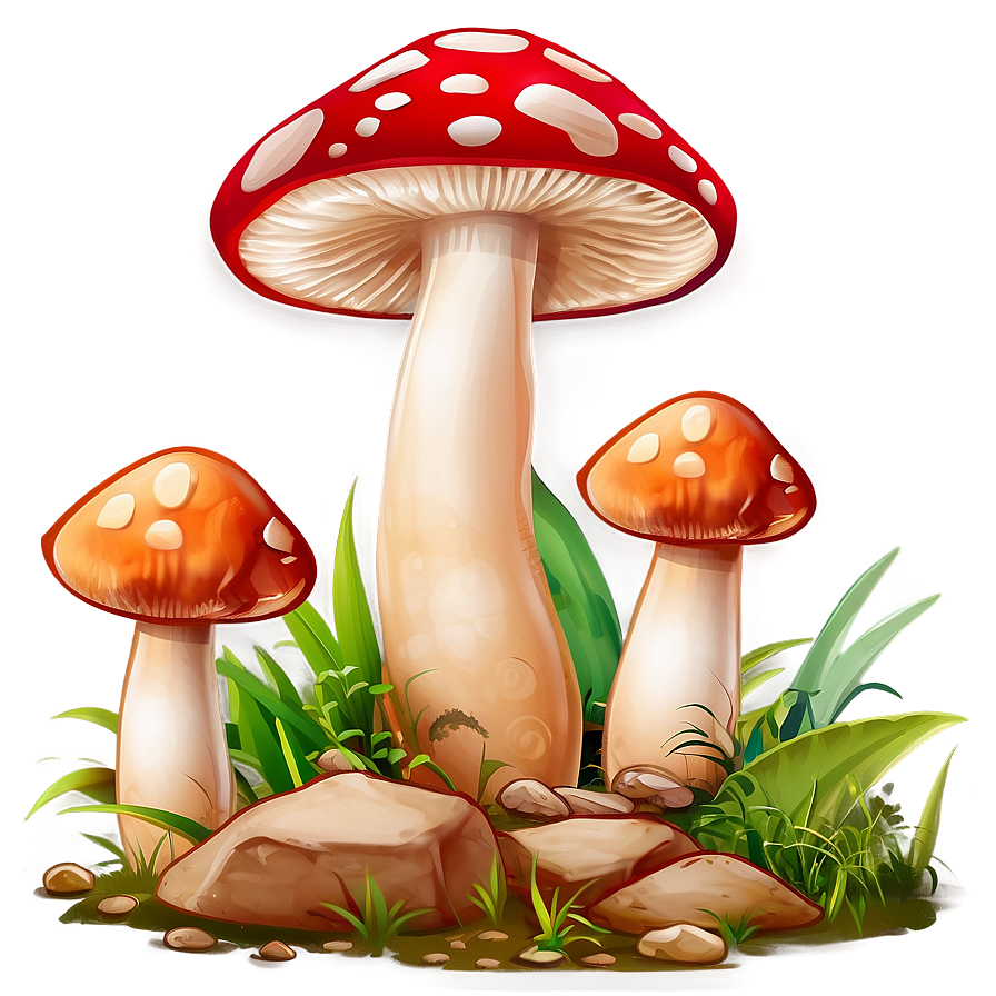 Mushroom Adventure Cartoon Png 83