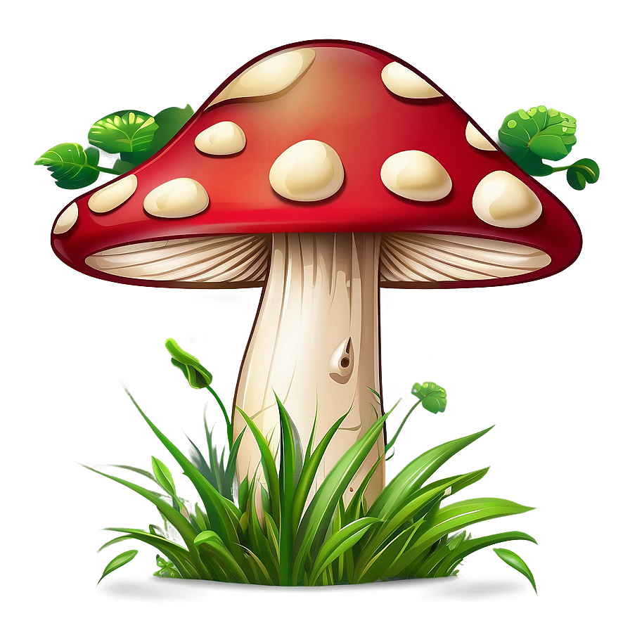 Mushroom Cartoon Background Png 92