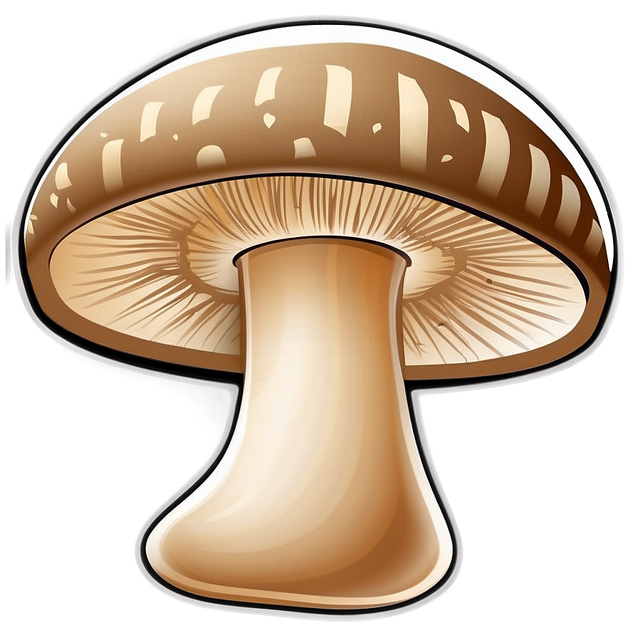 Mushroom Cartoon Clipart Png 06272024