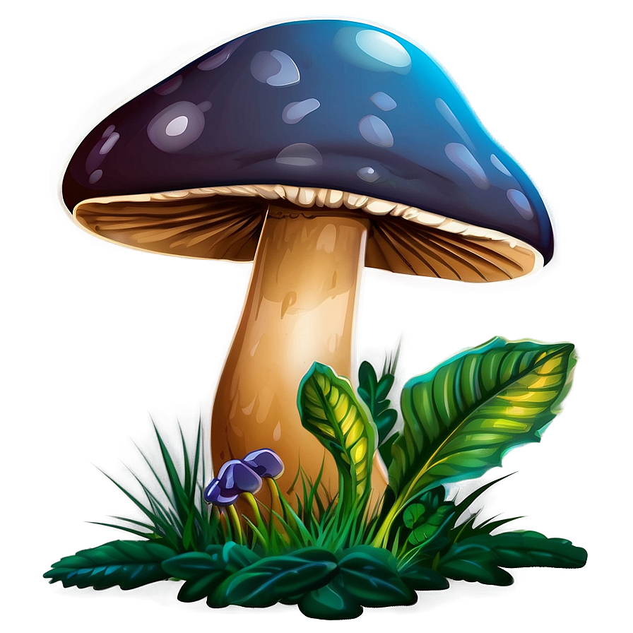 Mushroom Cartoon Graphic Png Yns