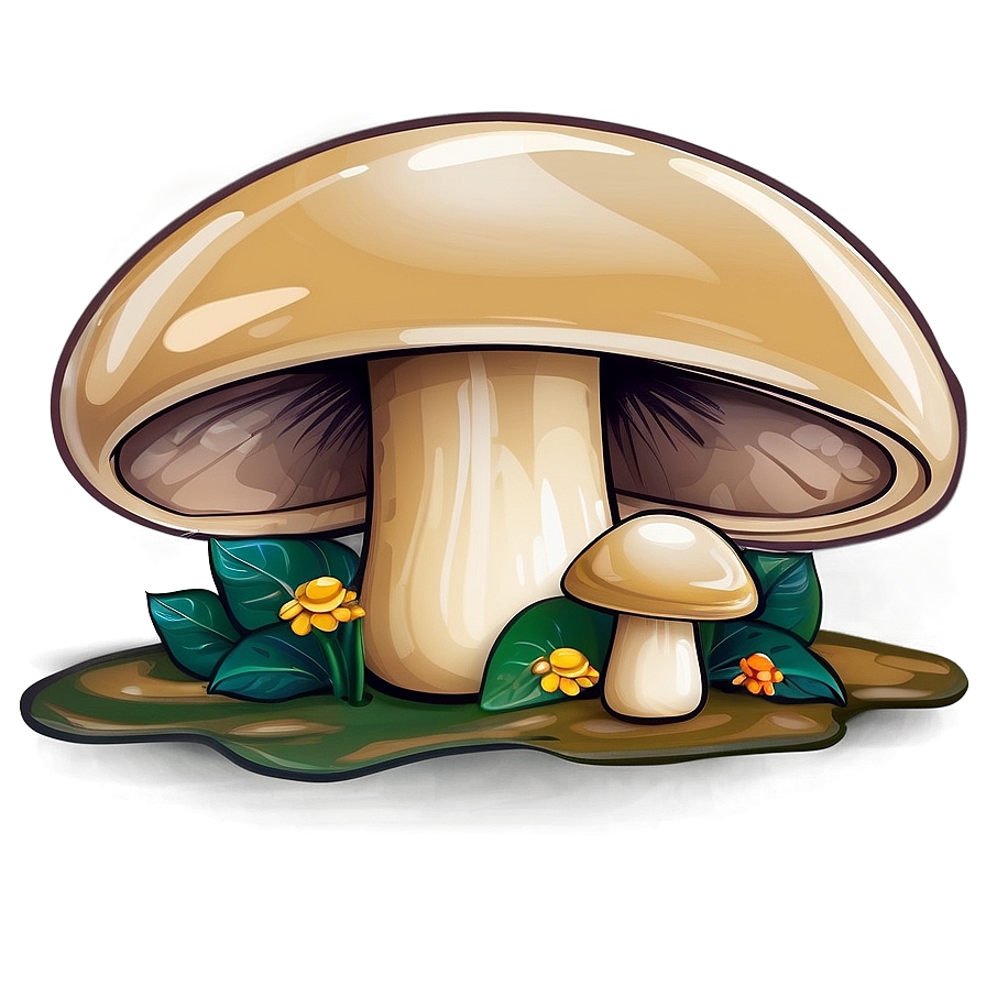 Mushroom Cartoon Vector Png 38