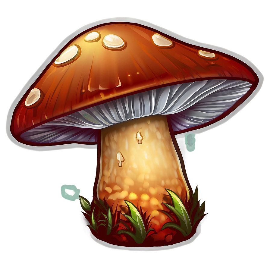 Mushroom Cartoon Wallpaper Png Lrw