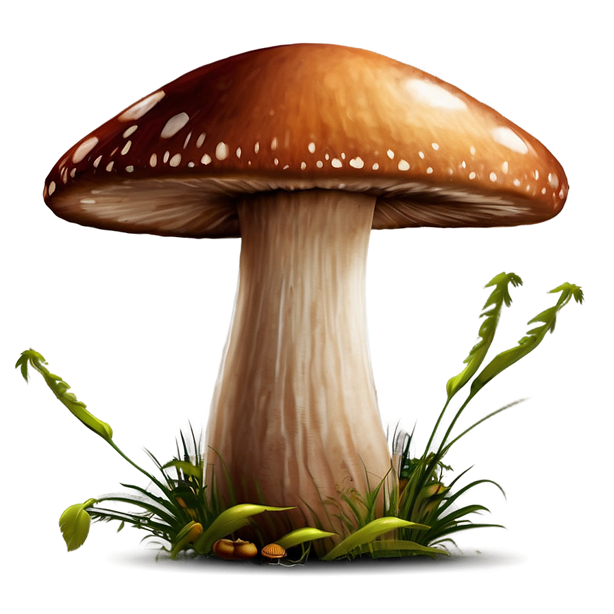 Mushroom Character Cartoon Png Qvk16