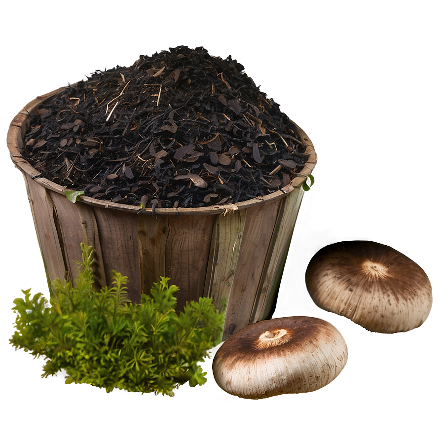 Mushroom Compost Mulch Png 11