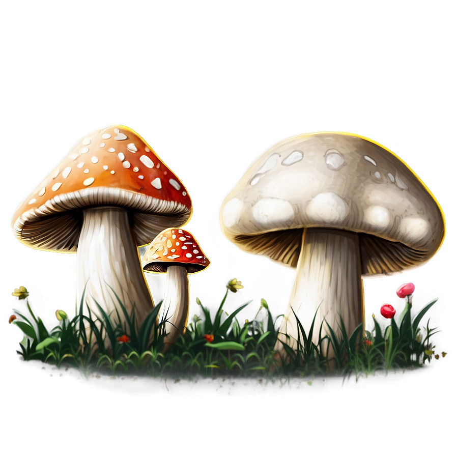 Mushroom Field Png Nxy18