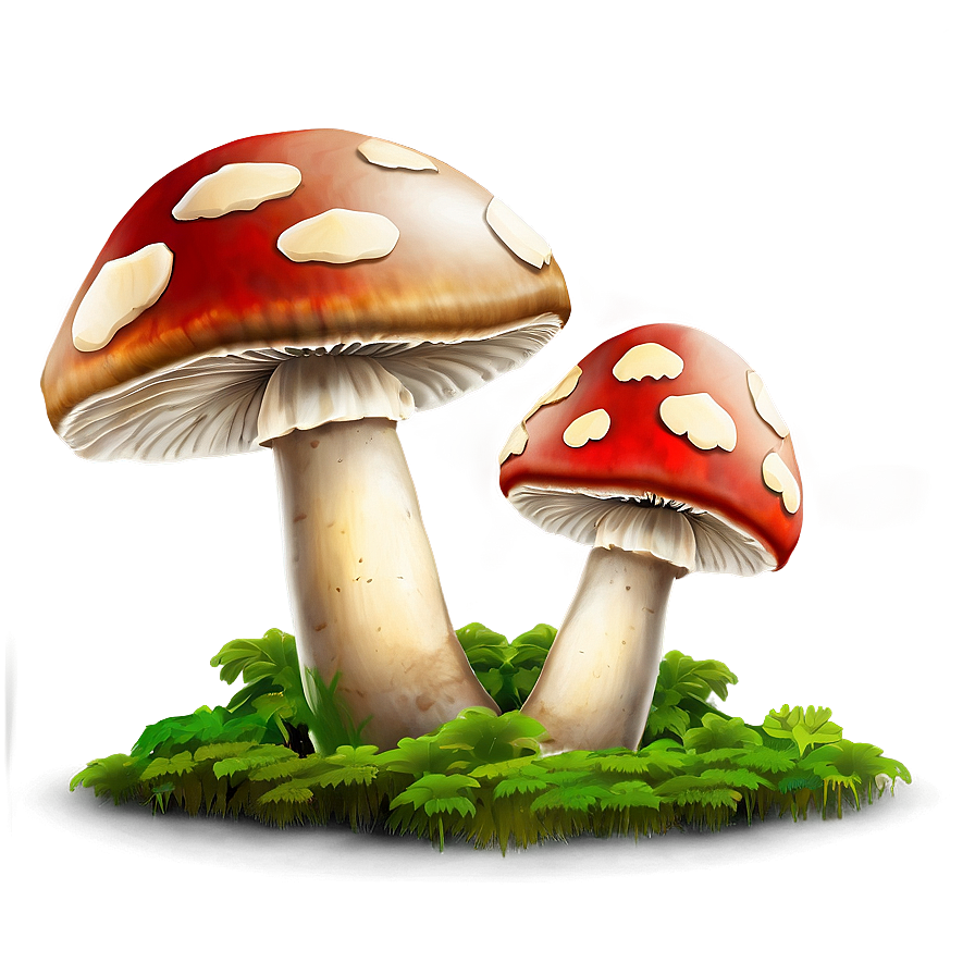 Mushroom Field Png Scx