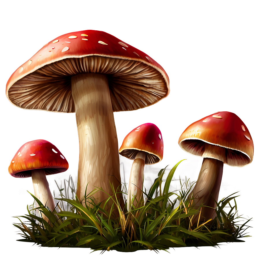 Mushroom Meadow Png 06242024