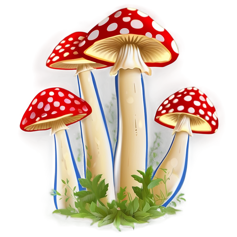 Mushroom Pattern Png 05032024