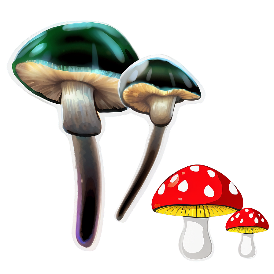 Mushroom Png Art 05032024