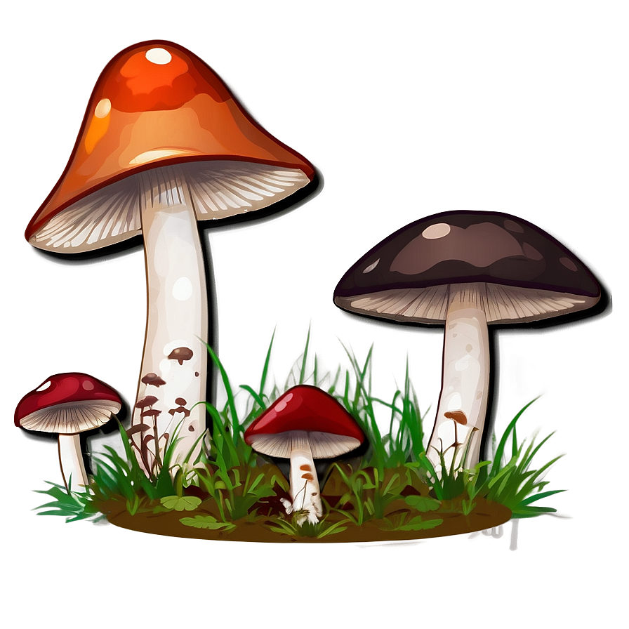 Mushroom Png Pack 1