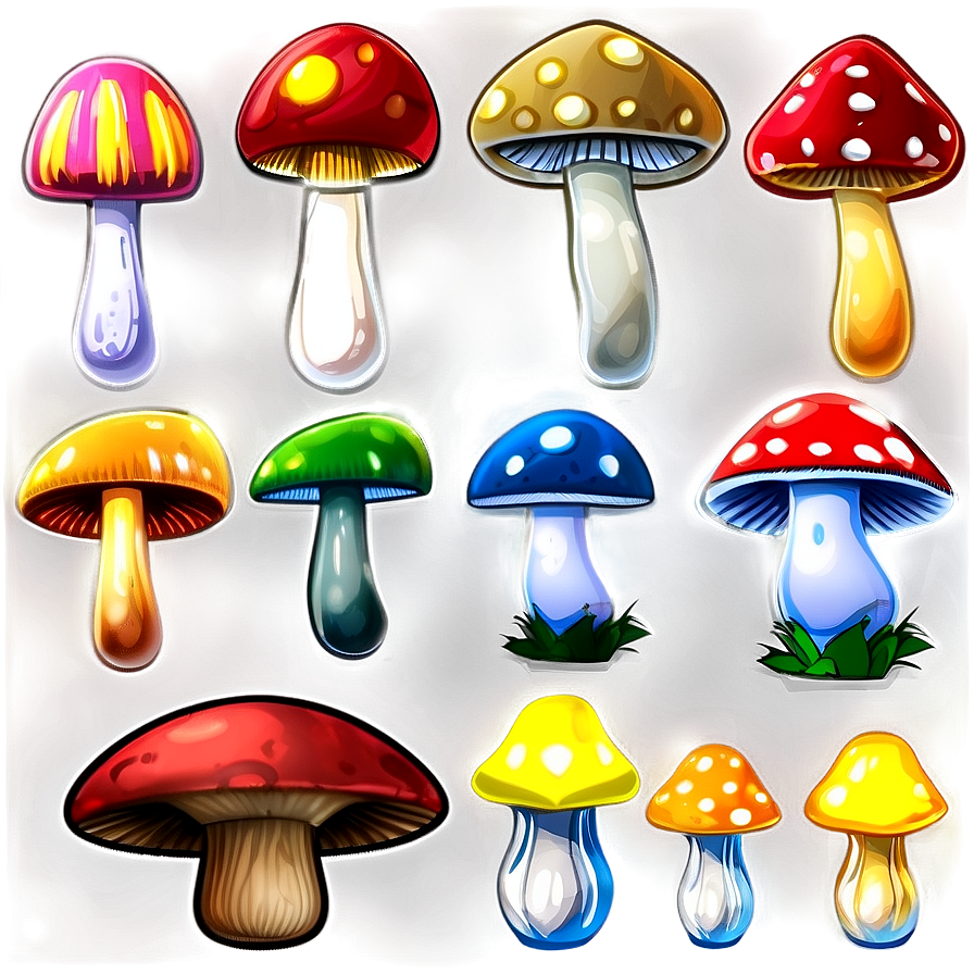 Mushroom Png Pack Xlm