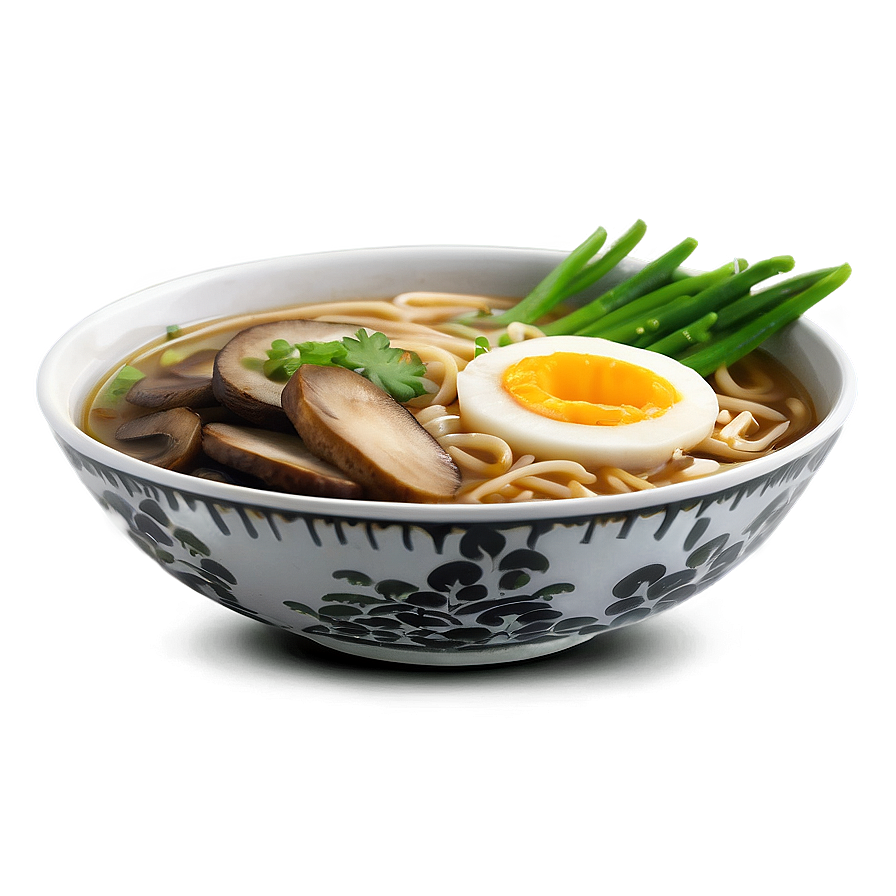 Mushroom Ramen Bowl Png 06212024