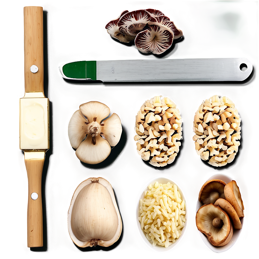 Mushroom Risotto Ingredients Png 31