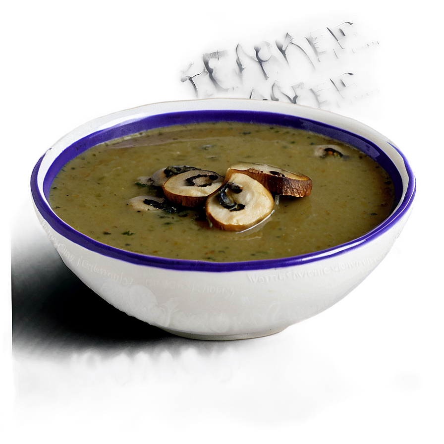 Mushroom Soup Culinary Png 19