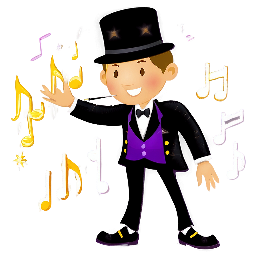 Music Conductor Clipart Png 06272024