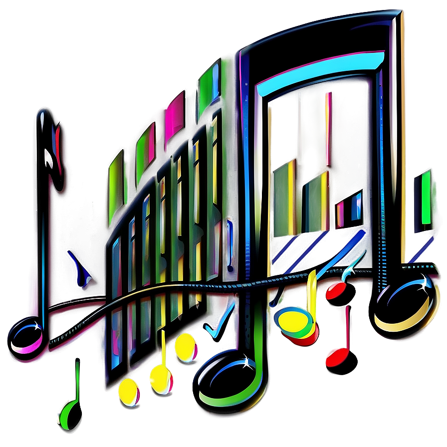 Music Notes Graphic Png 14