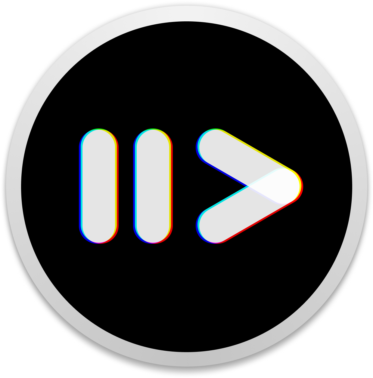 Music Player Pause Play Icon