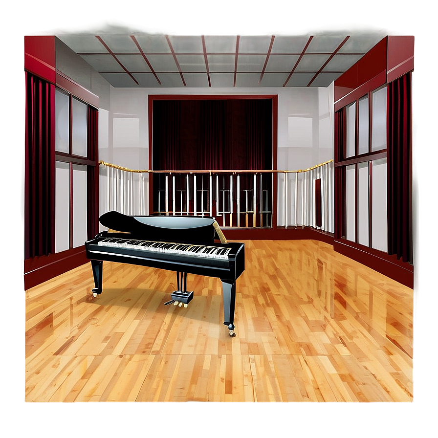 Music Practice Room Clipart Png 06272024