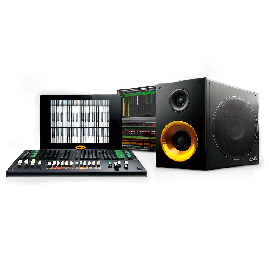 Music Production Pc Png 05062024