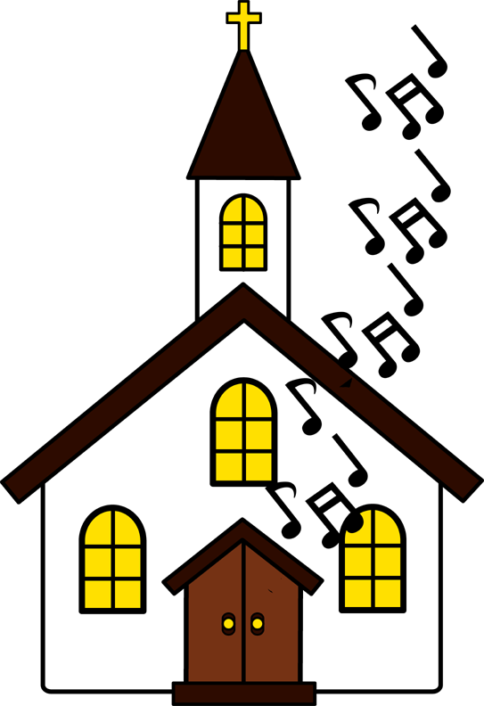 Musical Church Clipart