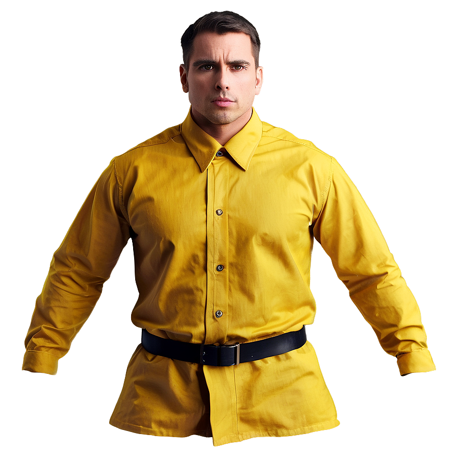 Mustard Yellow Blank Shirt Png 80