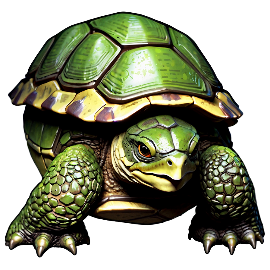 Mutant Turtle Comic Style Png 06242024