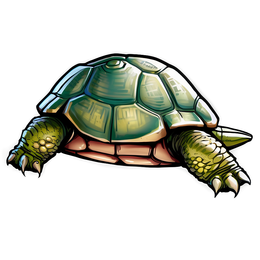 Mutant Turtle Comic Style Png 58